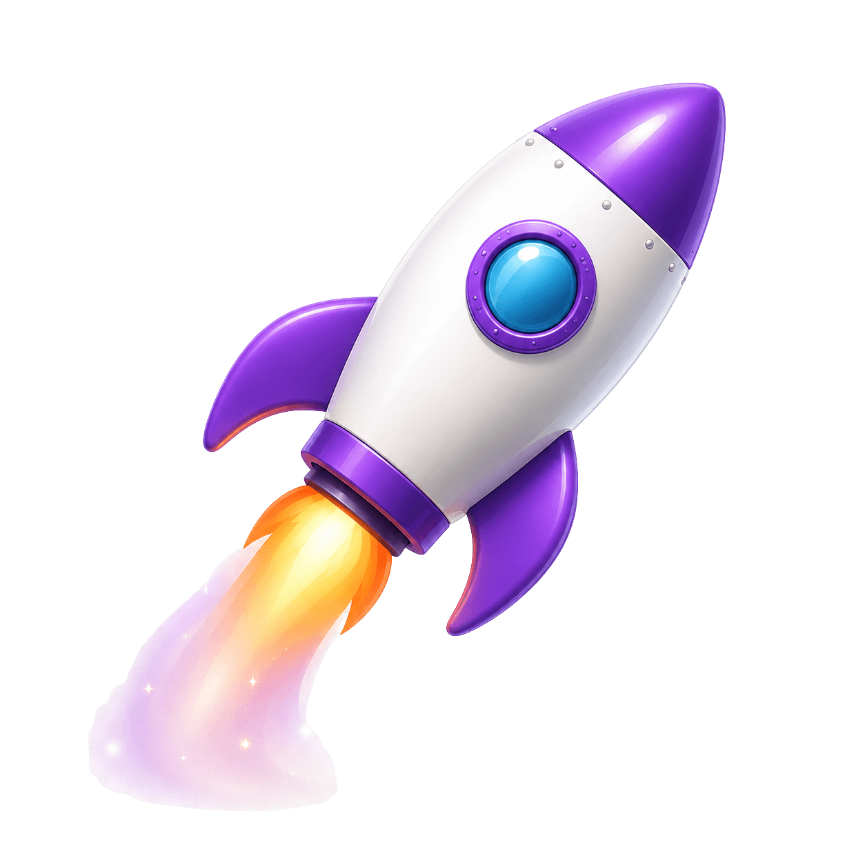 Purple rocket
